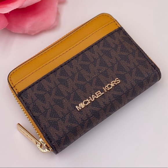 Michael Kors Jet Set Travel Card Case Wallet - Picture 1 of 8